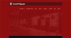 Desktop Screenshot of crossfitolympia.com